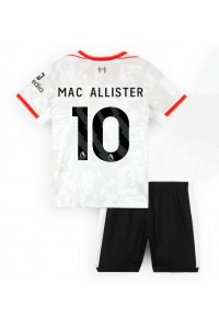 Liverpool Alexis Mac Allister #10 Babytruitje 3e tenue Kind 2024-25 Korte Mouw (+ Korte broeken)